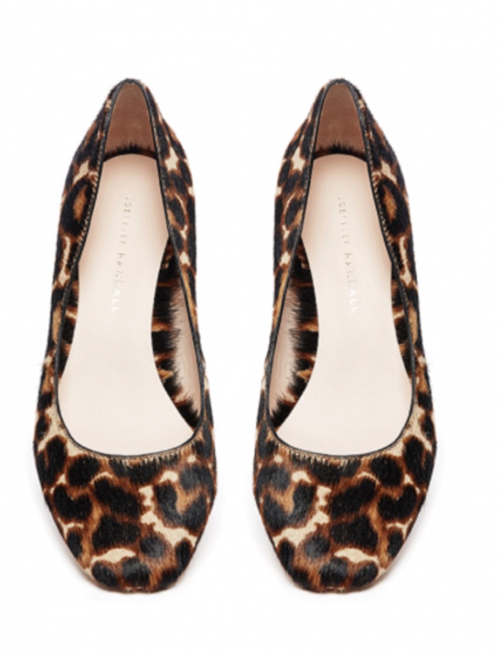 Loeffler Randall Jane Leopard Calf Hair Pumps